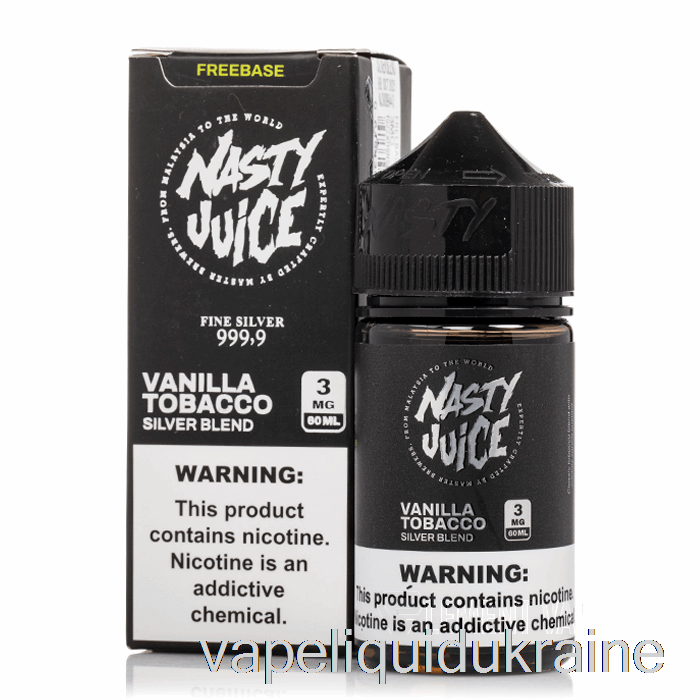 Vape Ukraine Silver Blend - Nasty Juice - 60mL 0mg